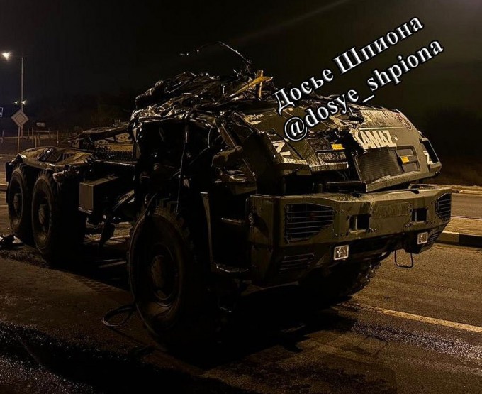 Вечером 16.03 в районе Белгорода произошло смертельное ДТП с участием российских военных (3 фото)
