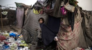 Повседневная жизнь в трущобах Пакистана (13 фото)