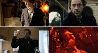 Эволюция образов персонажей из новых экранизаций «Шерлока Холмса» (86 фото)