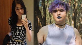 Девушки до и после феминизма (37 фото)
