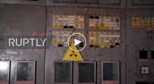 Журналисты опубликовали видео из диспетчерской четвертого энергоблока Чернобыльской АЭС