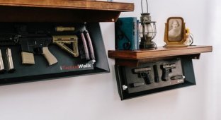 Креативная мебель для хранения оружия (30 фото)