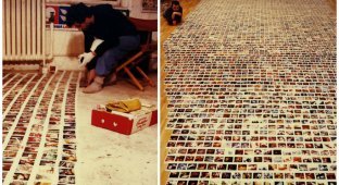 Этот человек делал полароидные снимки каждый день в течение 18 лет, до самой смерти (67 фото)
