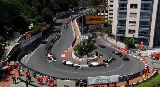 За кулисами Формулы-1, Монако 2011: гонка (55 фото)