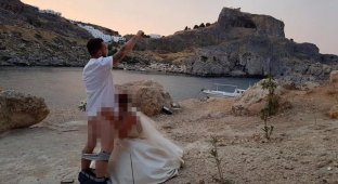 Из-за одного снимка отменили все свадьбы на греческом острове Родос (6 фото)
