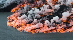 Извержения вулкана Бардарбунга в Исландии (15 фото)