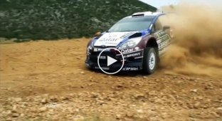 Лучшее из WRC за 2013 в замедленной съемке