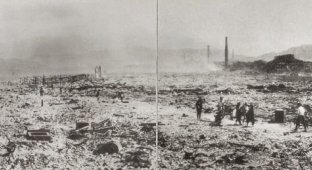 Конфискованные снимки разрушенного Нагасаки после ядерной бомбардировки (13 фото)