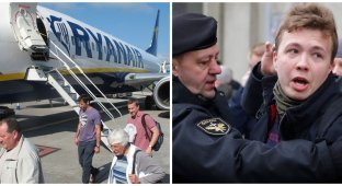 «Меня ждет смерть»: очевидцы рассказали о реакции задержанного в Минске главреда Nexta (13 фото + 1 видео)