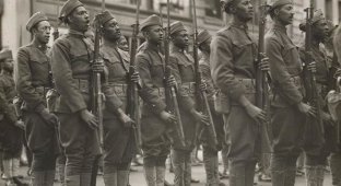 Борьба за уважение: афроамериканцы, которые сражались в Первой мировой войне (21 фото)