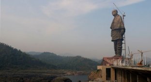 В Индии установили самую высокую статую в мире стоимостью 430 млн долларов (5 фото)