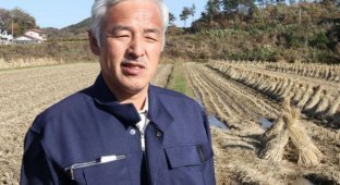 Самый одинокий в мире японский фермер (5 фото)