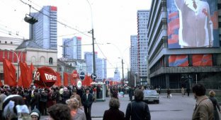 Москва 1982 года: семнадцать мгновений весны (17 фото)