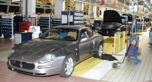 Завод, где делают Maserati (15 фото)