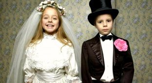 Что такое свадьба с точки зрения детей (9 фото)