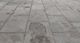 В Калининграде нашли инновационный способ укладки тротуарной плитки (3 фото)