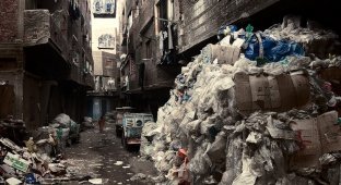 Город в городе: квартал мусорщиков в Каире (46 фото)