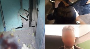 Иркутянин взорвал соседа в лифте, отомстив ему за шумный ремонт (3 фото + 2 видео)