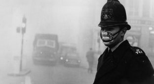 10 фотографий Великого смога в Лондоне (10 фото)
