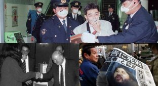 Конец света отменяется: в Японии кремировали лидера преступной секты "Аум Синрикё" (7 фото)