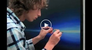 Волшебное видео от голландский художника Тийме Термаата
