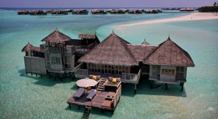 Удивительные домики отеля Soneva Gili на Мальдивах (26 фото)
