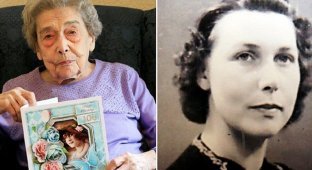 106-летняя долгожительница считает причиной своего долголетия отсутствие мужчин (4 фото)
