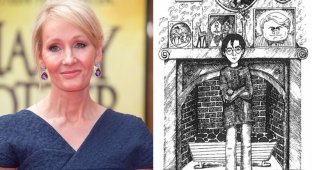Иллюстрации самой Джоан Роулинг к книгам о Гарри Поттере (8 фото)