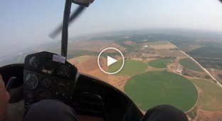 Аварийная посадка с отказавшим двигателем на поле в ЮАР