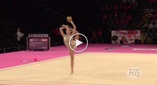 Выступление россиянки Дарьи Кондаковой показал невероятный результат в гимнастике
