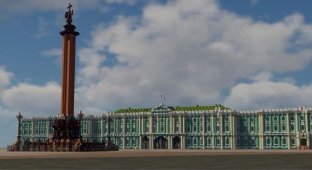 В Minecraft построили более 300 зданий Петербурга (3 фото)