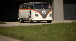Volkswagen T1 с начинкой от Porsche (44 фото + видео)