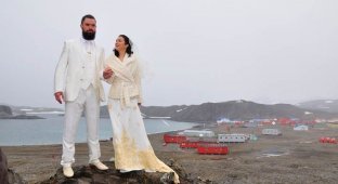 Венчание полярника (12 фото)
