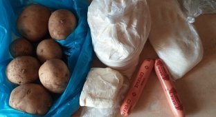 В Карелии детям-инвалидам на две недели выдали несколько картофелин и 2 сосиски (5 фото + 1 видео)