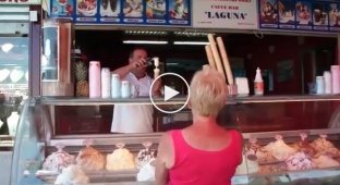Недетское мороженое от хорватского мороженщика