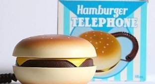 Телефон-гамбургер (5 фото)
