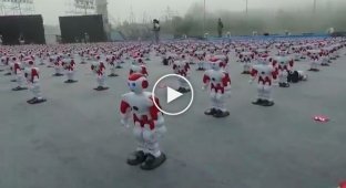 Как в Китае танцующие роботы установили новый мировой рекорд
