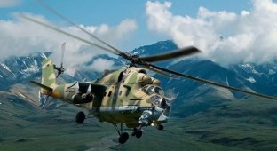 ВС Азербайджана сбили российский военный вертолёт в небе над территорией Армении (1 фото + 2 видео)