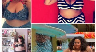 Толстушки в купальниках стали хитом Интернета (32 фото)
