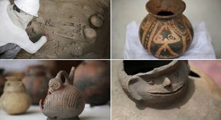 Археологи обнаружили останки жертв древних перуанских культов (17 фото)