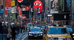 Реклама в Нью-Йорке (25 фото)