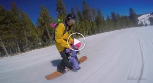 Может ли 3-летний ребенок кататься на сноуборде
