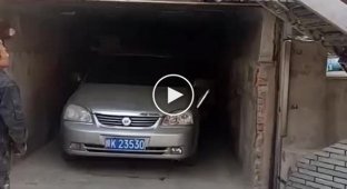 Необычный гараж для своей машины