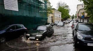 Потоп в Москве (7 фотографий)