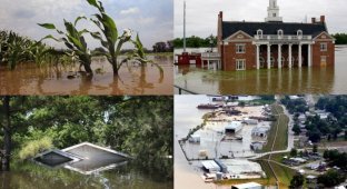 Наводнение на Миссисипи (31 фото)