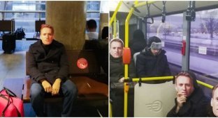 «Всех не пересажаешь»: в Пулково сторонники Навального устроили перфоманс (3 фото + 1 видео)