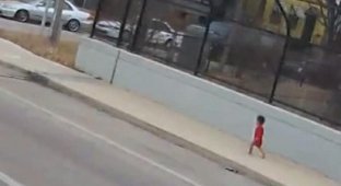 Водитель автобуса в Милуоки подобрала на улице замерзавшего ребенка (4 фото)