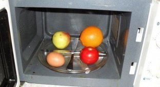 Приготовление яйца в микроволновке (12 фото)