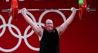Первый трансгендер бесславно завершил выступление на Олимпиаде (1 фото)