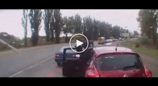 Драки на российских дорогах (подборка)